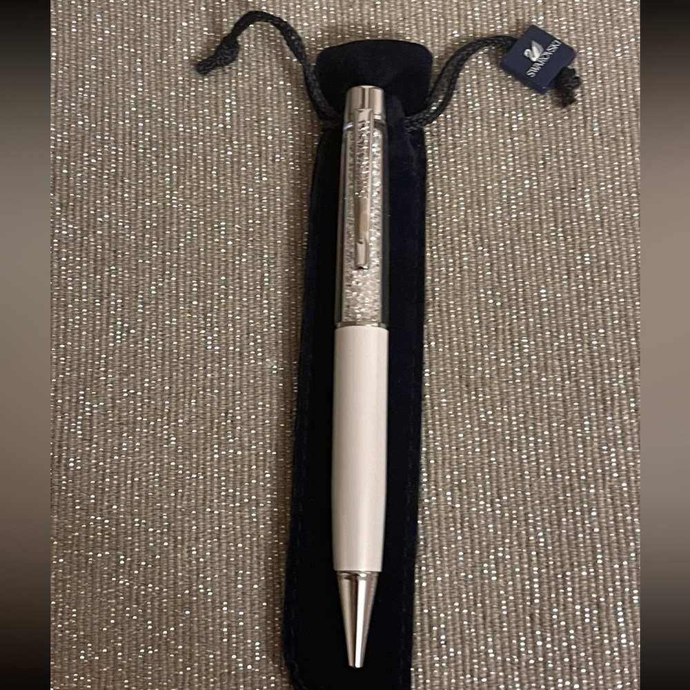 Swarovski Silver Crystal Ballpoint Pen